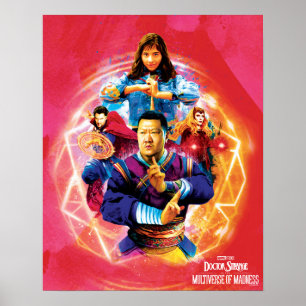 Sorcerer Supreme & Allies Mystic Graphic Poster