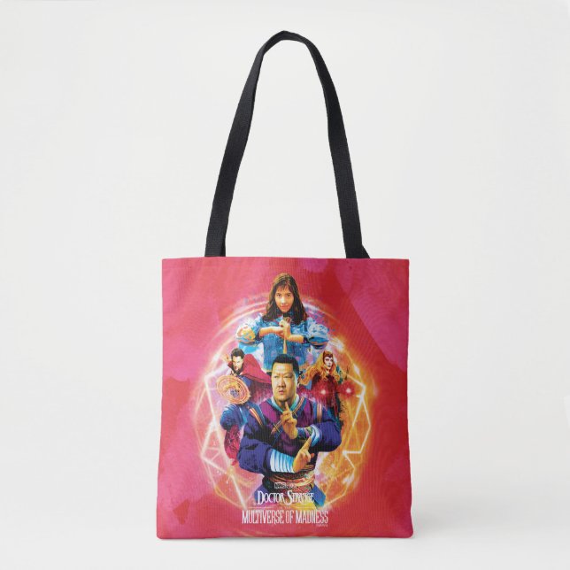 Sorcerer Supreme & Allies Mystic Graphic Tote Bag (Front)