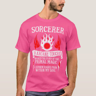Sorcerer The Arcane-Touched - Dungeons  Dragons (W T-Shirt