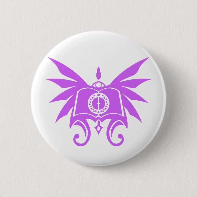 Sorcerer Warlock Wizard Spiritmaster DnD Pin (Front)