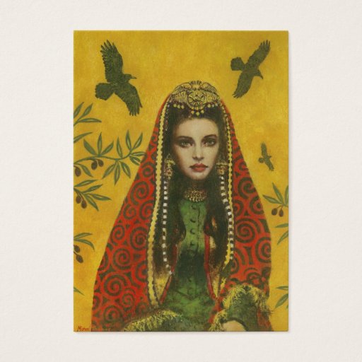 Customizable Sorceress ACEO Business Card
