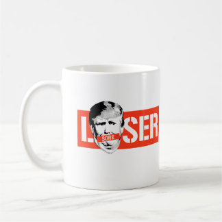 SORE LOSER TRUMP COFFEE MUG