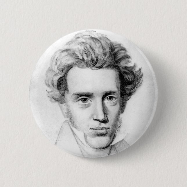 “SOREN KIERKEGAARD” BUTTON (Front)