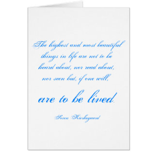 Soren Kierkegaard Cards