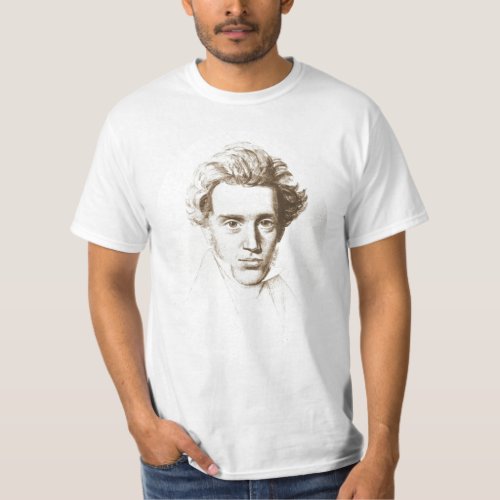Sren Kierkegaard _ Existentialist Philosopher T_Shirt