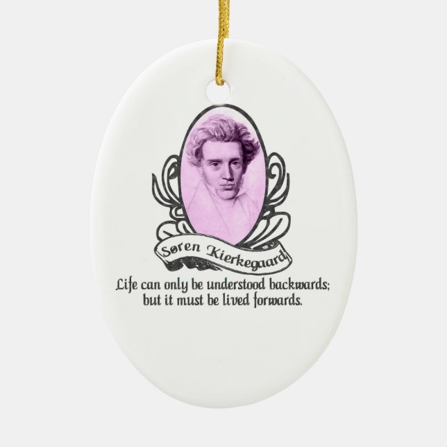 Søren Kierkegaard Ornament (Front)