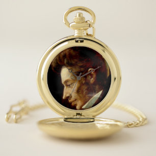 Soren Kierkegaard Philosophy Graduation Pocket Watch
