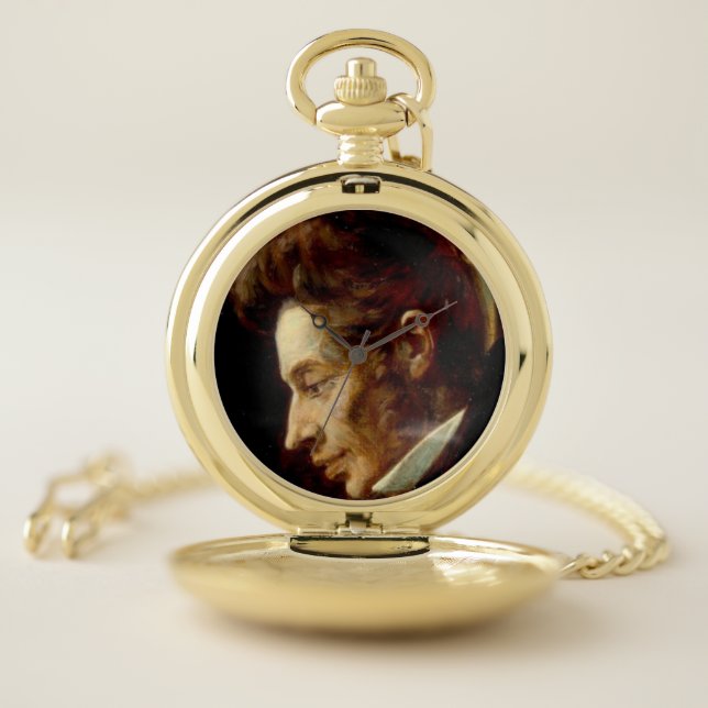Soren Kierkegaard Philosophy Graduation Pocket Watch (Inside)