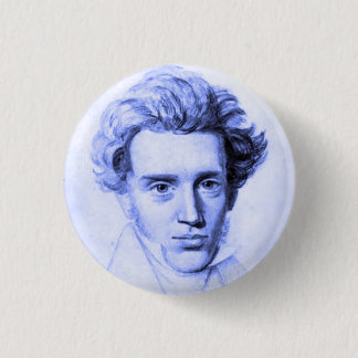 “SOREN KIERKEGAARD” PINBACK BUTTON