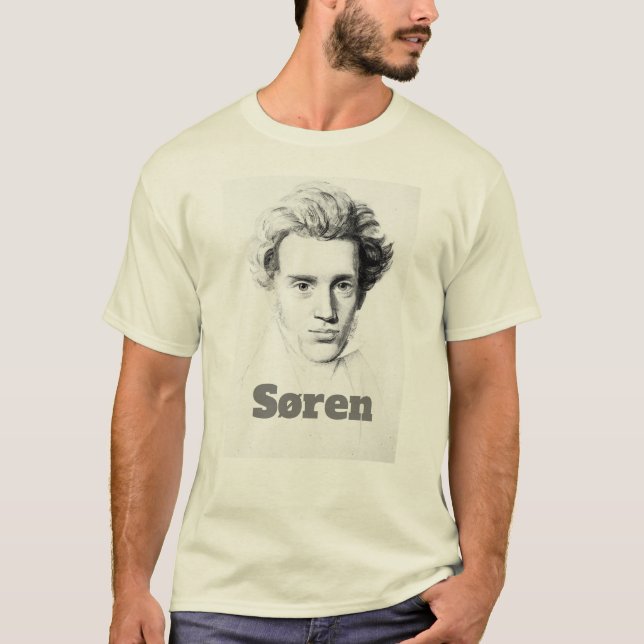 Søren Kierkegaard T-Shirt (Front)