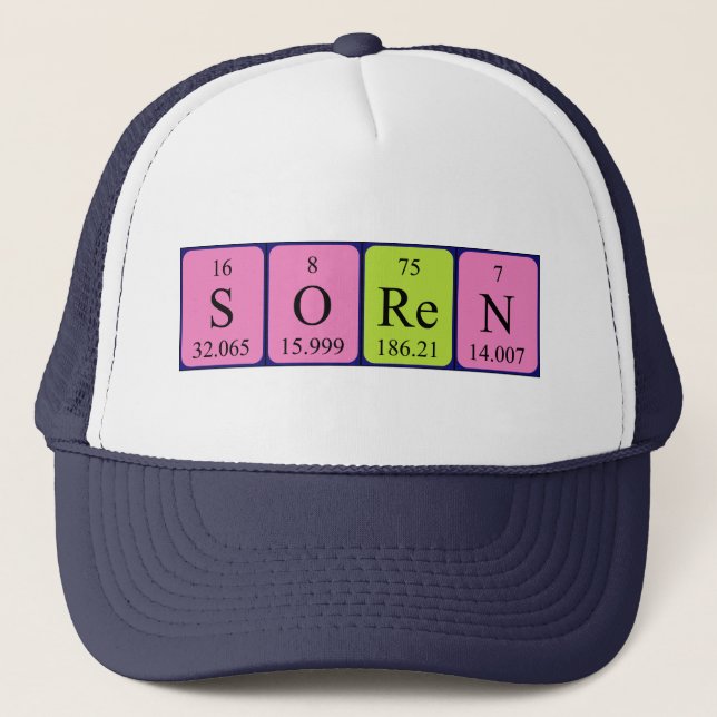Soren periodic table name hat (Front)