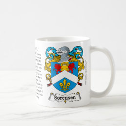 Sorensen Family Coat of Arms mug