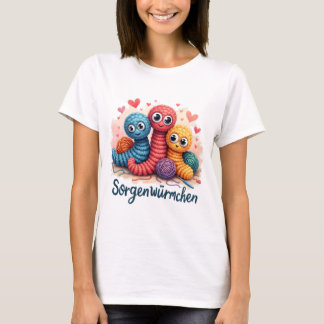 Sorgenwürmchen - worry worms T-Shirt