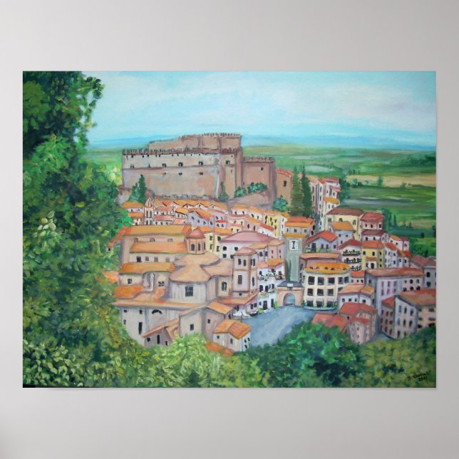 Soriano nel Cimino, Italy Poster (Front)