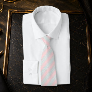 SORIEL – Blush & Mint Pastel Wedding Tie