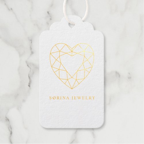 Srina Jewelry Foil Gift Tags