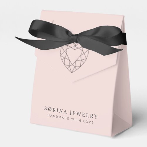 Srina Jewelry Logo Rose Quartz Gift Packaging Favor Boxes
