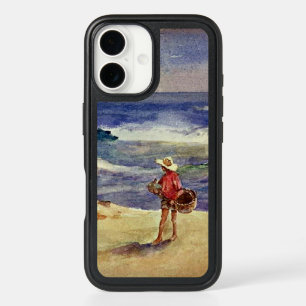 Sorolla - Boy on the Sand iPhone 16 Case