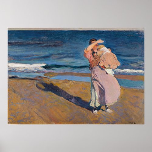 Sorolla _ Fisherwoman With Her Son Poster