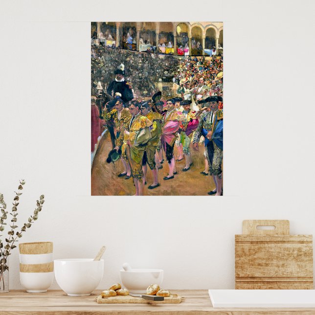 Sorolla - The Bullfighter Poster (Kitchen)