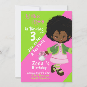 Sorority Sister Tea Party Legacy Birthday