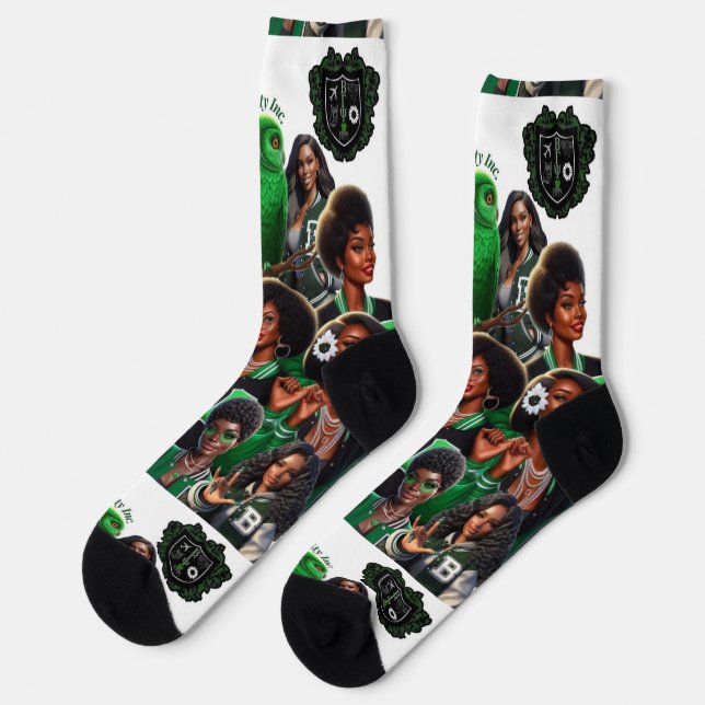 Sorority Socks (Left)