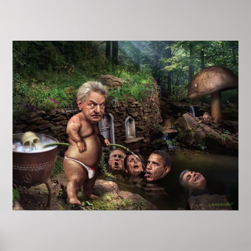 Soros In The Secret Garden Poster