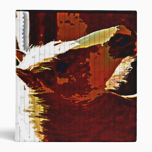 Sorrel Horse In Profile Avery Binder (Front)