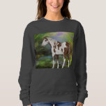 Sorrel Tovero Paint Horse Print Sweatshirt