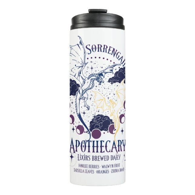 Sorrengail Apothecary Fourth Wing  Thermal Tumbler (Front)