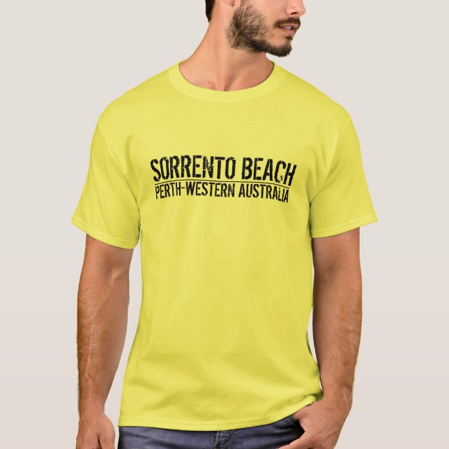 Sorrento Beach T-Shirt (Front)
