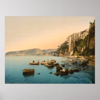 Sorrento by the Sea, Naples, Campania, Italy Poster