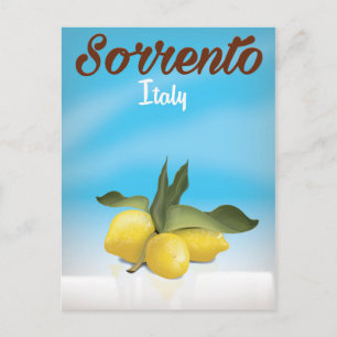 Sorrento Italian vacation travel poster Postcard