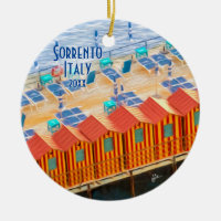 Sorrento Italy Beach Cabanas Your Photo Travel