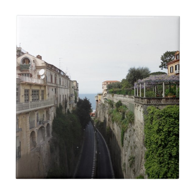Sorrento, Italy Ceramic Tile (Front)
