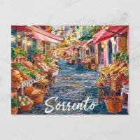 Sorrento Italy Market Painting