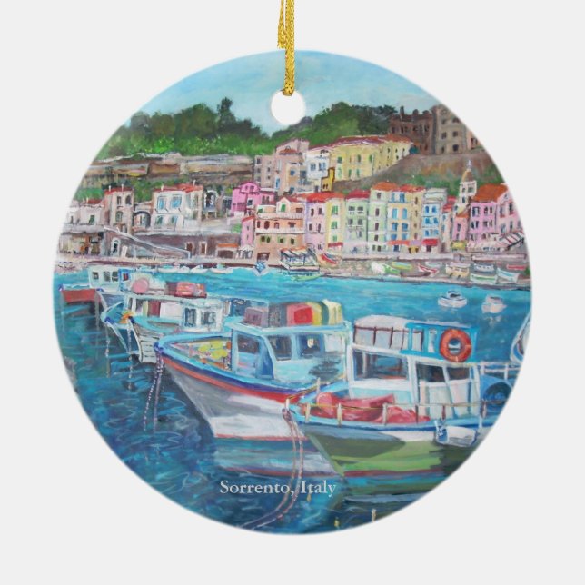 Sorrento, Italy - Ornament (Back)