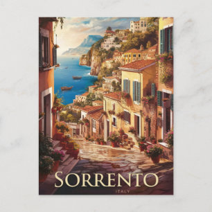 Sorrento Italy Street Postcard