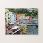 Sorrento Marina Grande Beach &amp; Harbor In Italy Jigsaw Puzzle at Zazzle