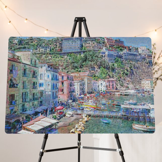 SORRENTO, Marina Grande,   Foam Board (In Situ (Stand))