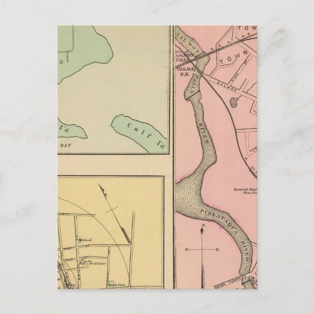 Sorrento, S Berwick, Bucksport Postcard (Front)