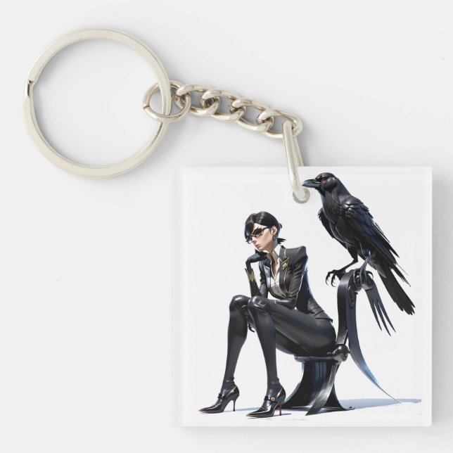 Sorrow Bayonetta   Keychain (Front)