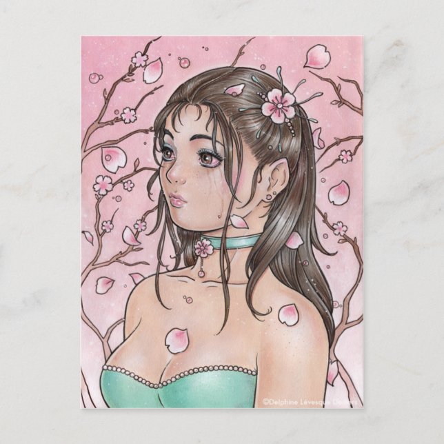 Sorrow Pinup Postcard (Front)