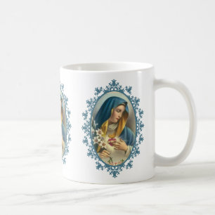 Sorrowful Immaculate Heart Virgin Mother Mary Coffee Mug