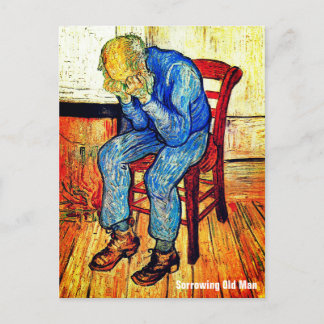 Sorrowing Old Man By Van Gogh Postcard