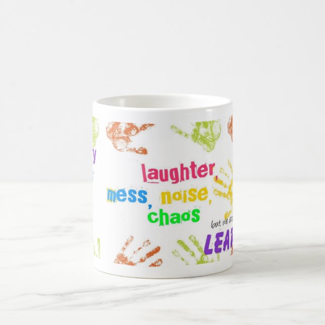 Sorry About The Mess Coffee Mug (Center)