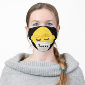 Sorry Adult Cloth Face Mask (Worn)