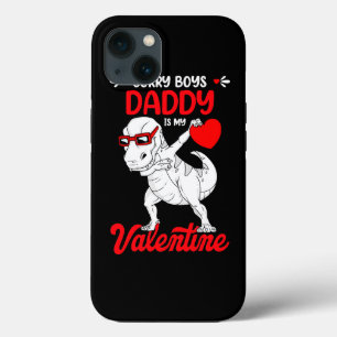 Sorry Boys Daddy Valentine T rex Dinosaur Valentin iPhone 13 Case