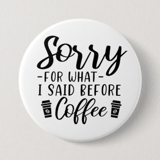 sorry button