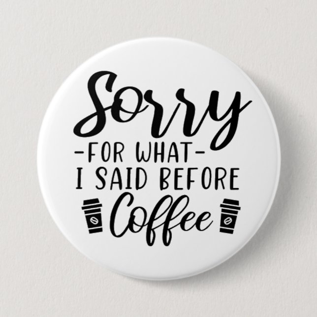 sorry button (Front)